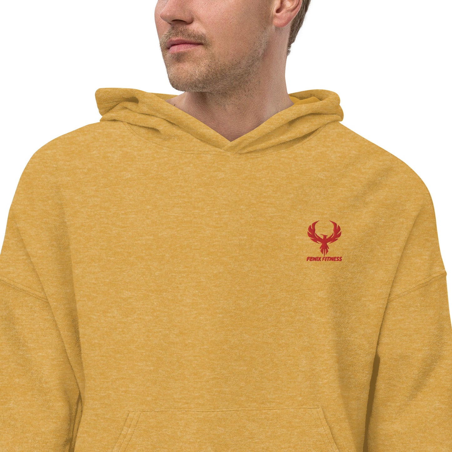 FENIX FITNESS sueded fleece hoodie