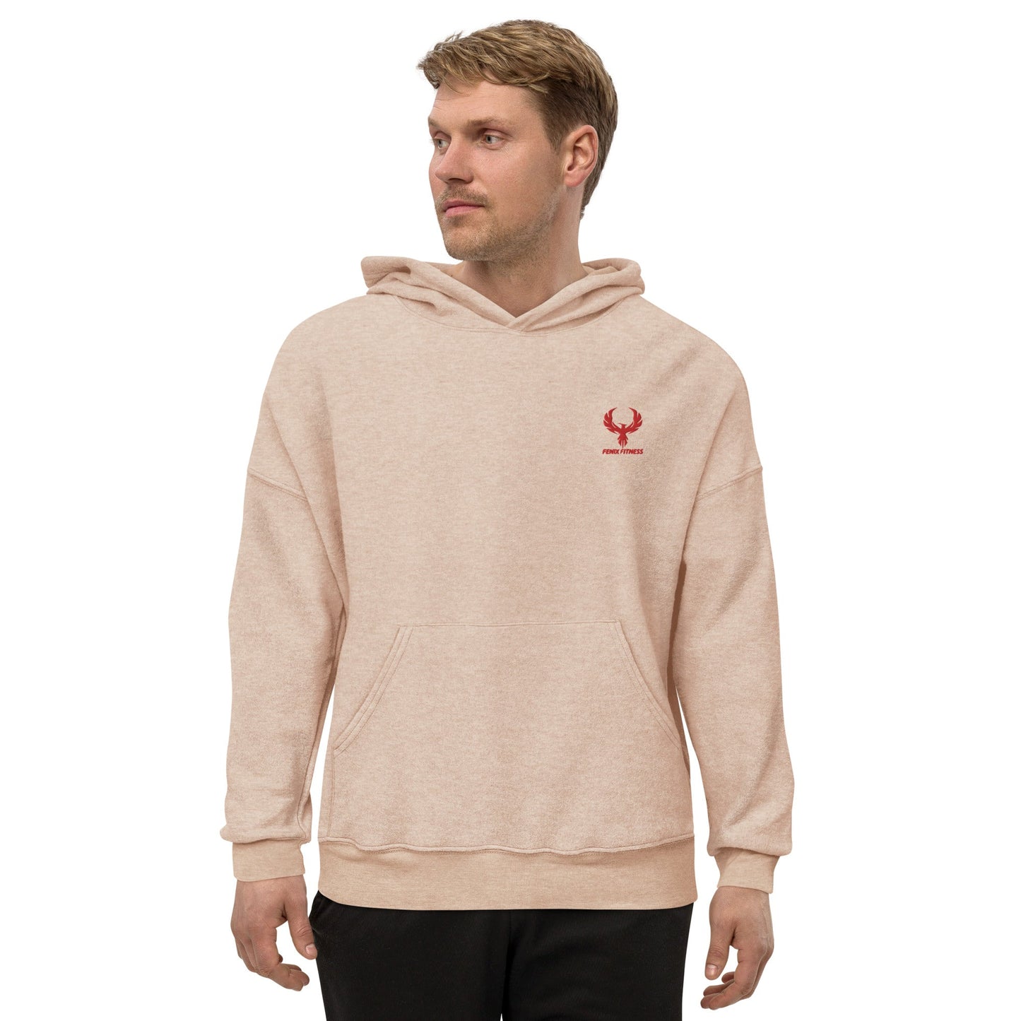 FENIX FITNESS sueded fleece hoodie