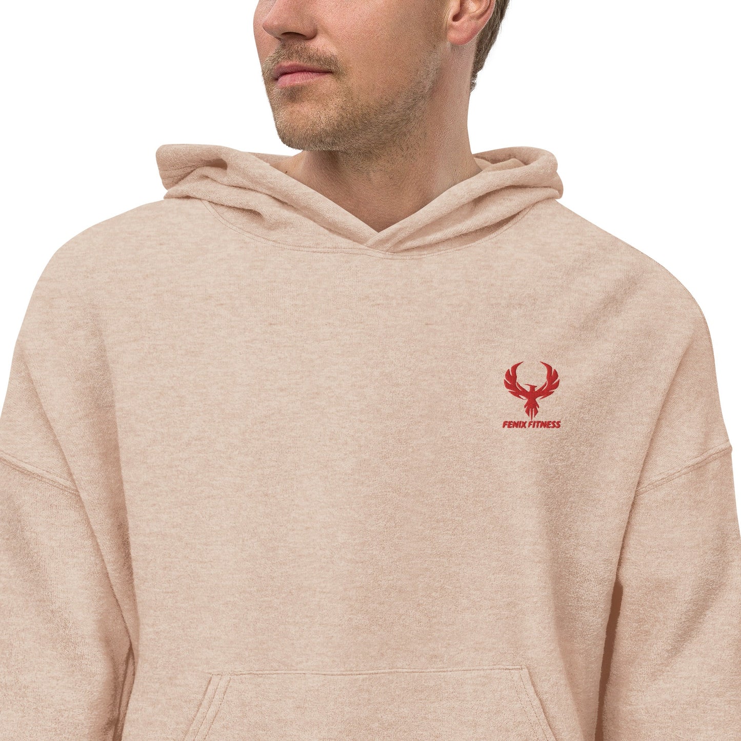 FENIX FITNESS sueded fleece hoodie