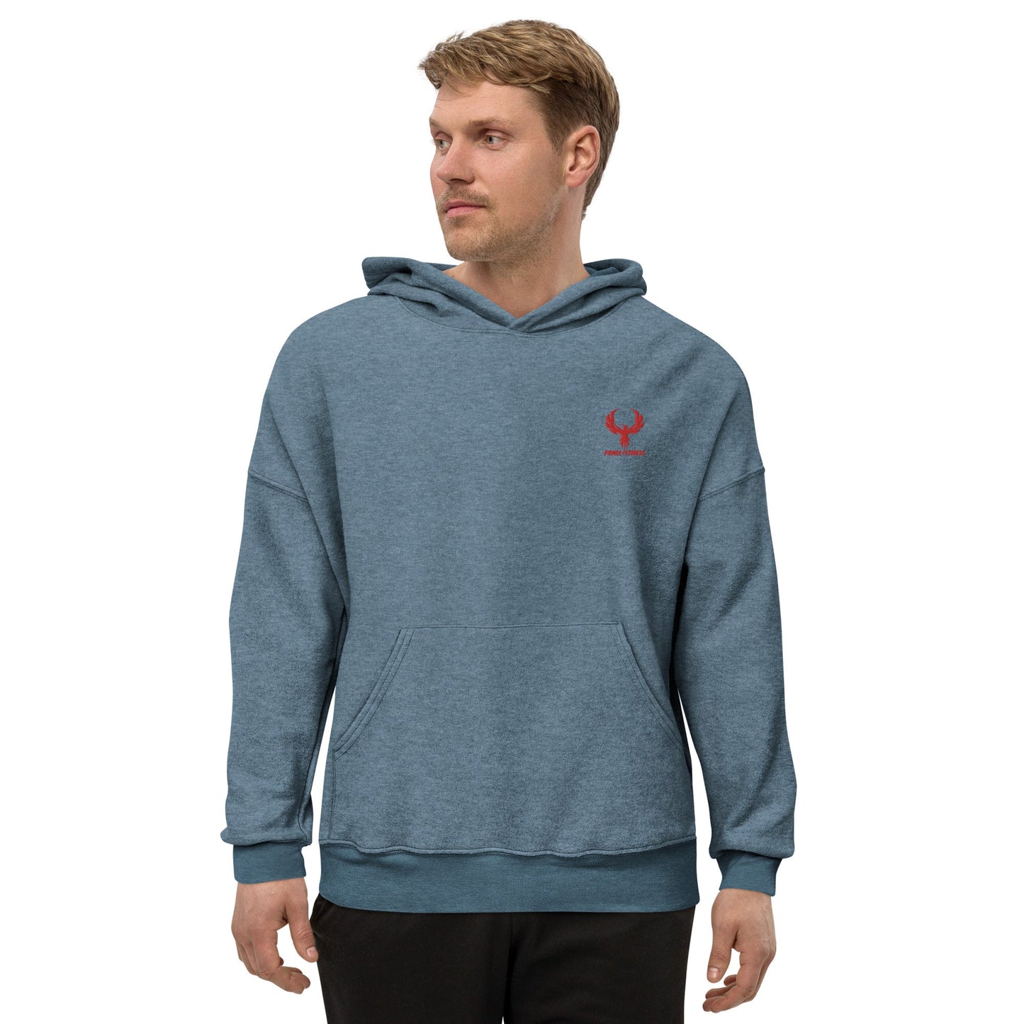 FENIX FITNESS sueded fleece hoodie