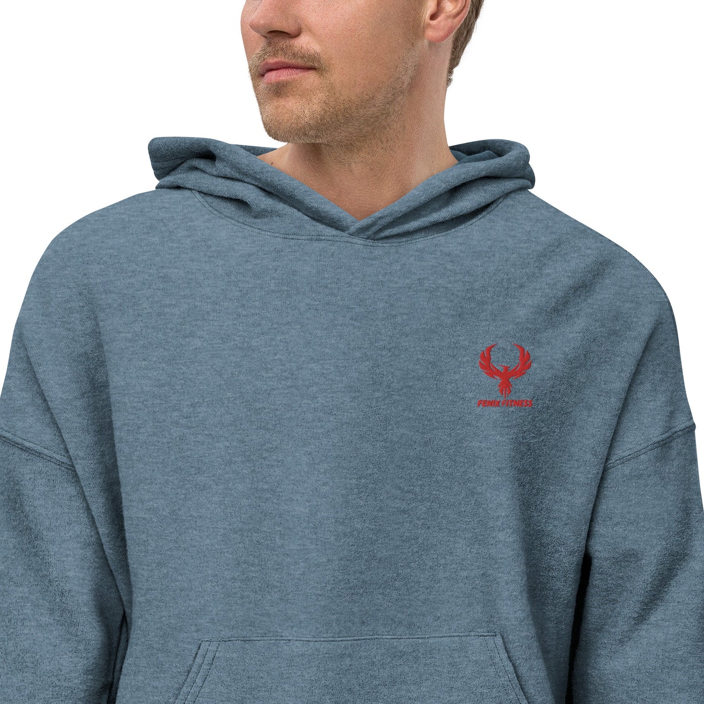 FENIX FITNESS sueded fleece hoodie