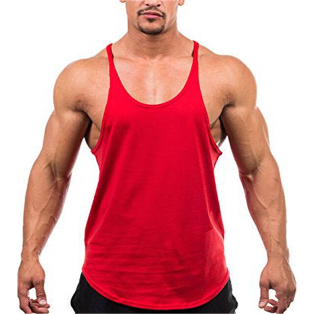 Hooded Plain Tank Top