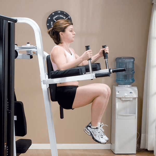 Vertical Knee Raise & Dip Station Attachment